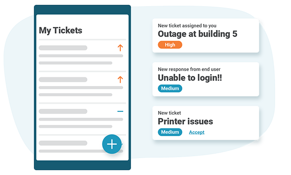 Manage Tickets, Anytime, Anywhere